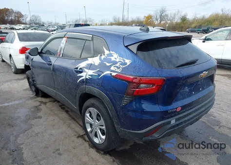 2024 Chevrolet Trax Fwd Sp z USA, uszkodzony, nr VIN KL77LFE27RC160419